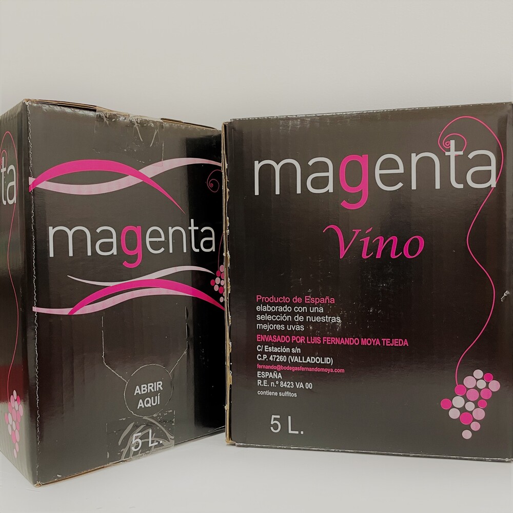 BOX 5 LITROS TINTO MAGENTA - El Majuelo de Carlos, Tienda de Vino