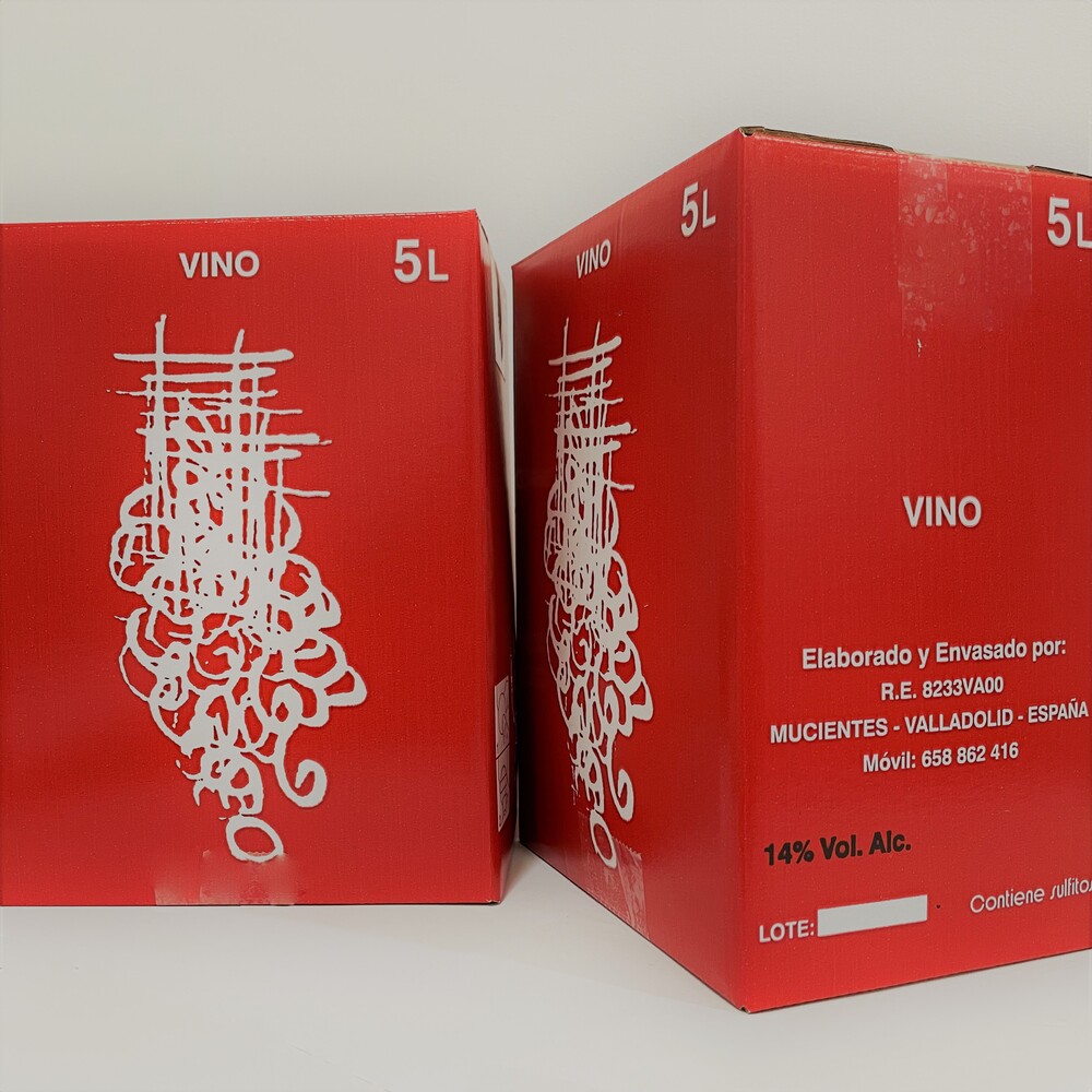 BOX 5 L CLARETE PINACHO - El Majuelo de Carlos, Tienda de Vino